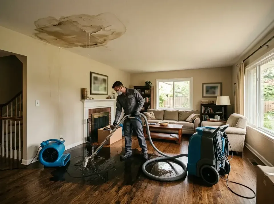 attic-pipe-burst-ceiling-drip-008 — frequently asked questions, Water Damage Restoration & Carpet Care in Kent Acres, DE